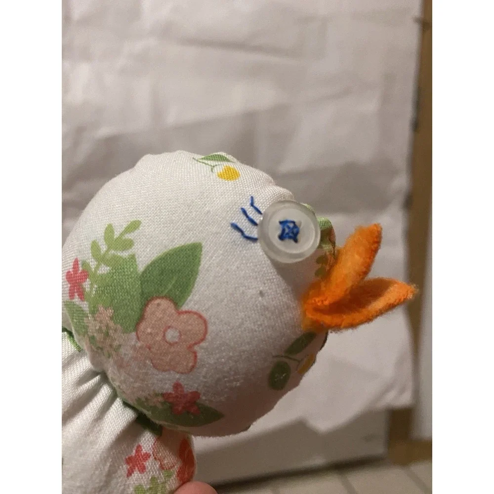 Vintage Handmade Bird Plush Toy